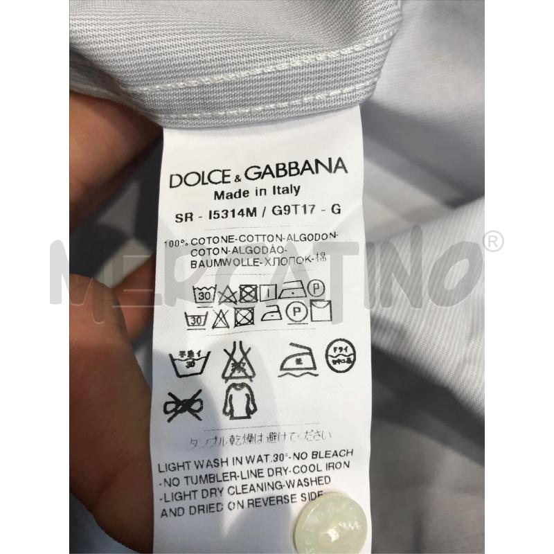 CAMICIA UOMO DOLCE & GABBANA GRIGIA | Mercatino dell'Usato Moncalieri bengasi 4
