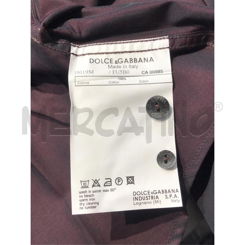 CAMICIA UOMO DOLCE & GABBANA MARRONE | Mercatino dell'Usato Moncalieri bengasi 4