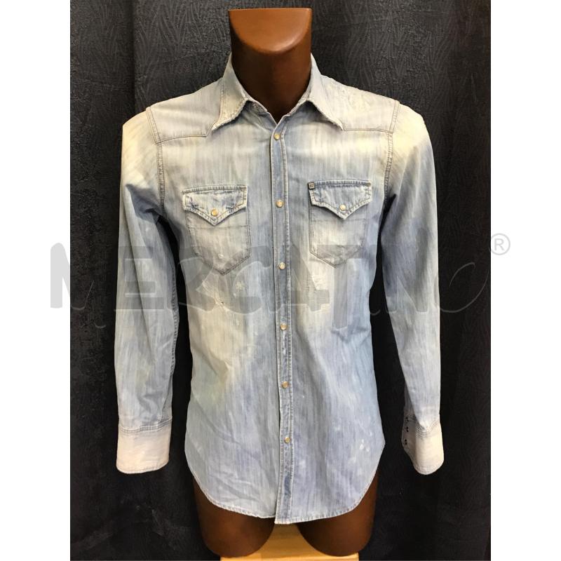 CAMICIA UOMO DSQUARED JEANS BOTTONI A PRESSIONE | Mercatino dell'Usato Moncalieri bengasi 1