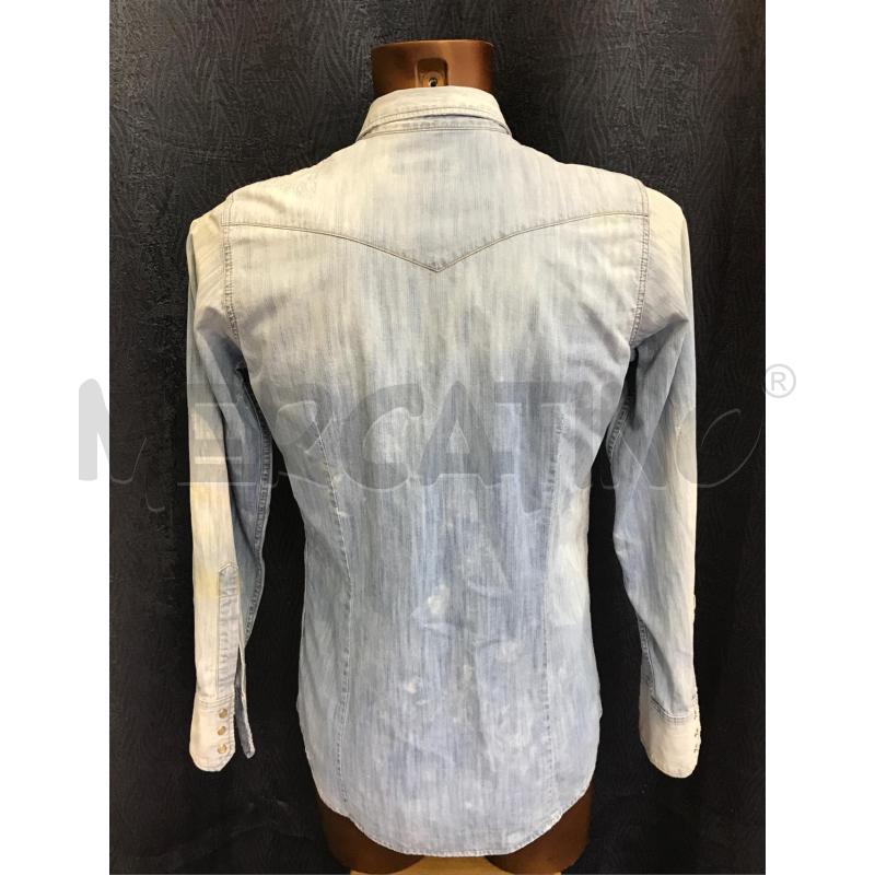 CAMICIA UOMO DSQUARED JEANS BOTTONI A PRESSIONE | Mercatino dell'Usato Moncalieri bengasi 2
