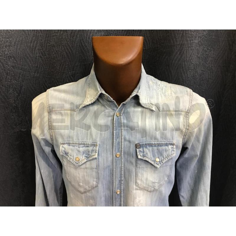 CAMICIA UOMO DSQUARED JEANS BOTTONI A PRESSIONE | Mercatino dell'Usato Moncalieri bengasi 3