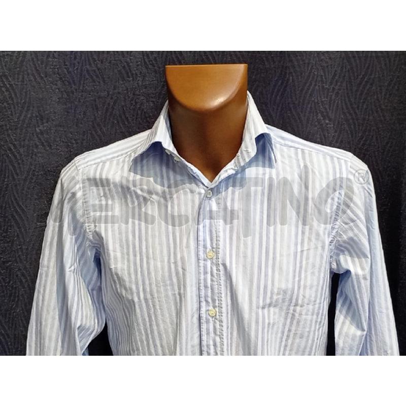 CAMICIA UOMO ETRO RIGHE AZZURRA | Mercatino dell'Usato Moncalieri bengasi 3