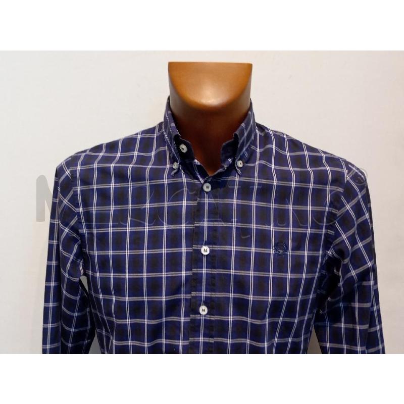 CAMICIA UOMO FRED PERRY BLU QUADRI | Mercatino dell'Usato Moncalieri bengasi 4
