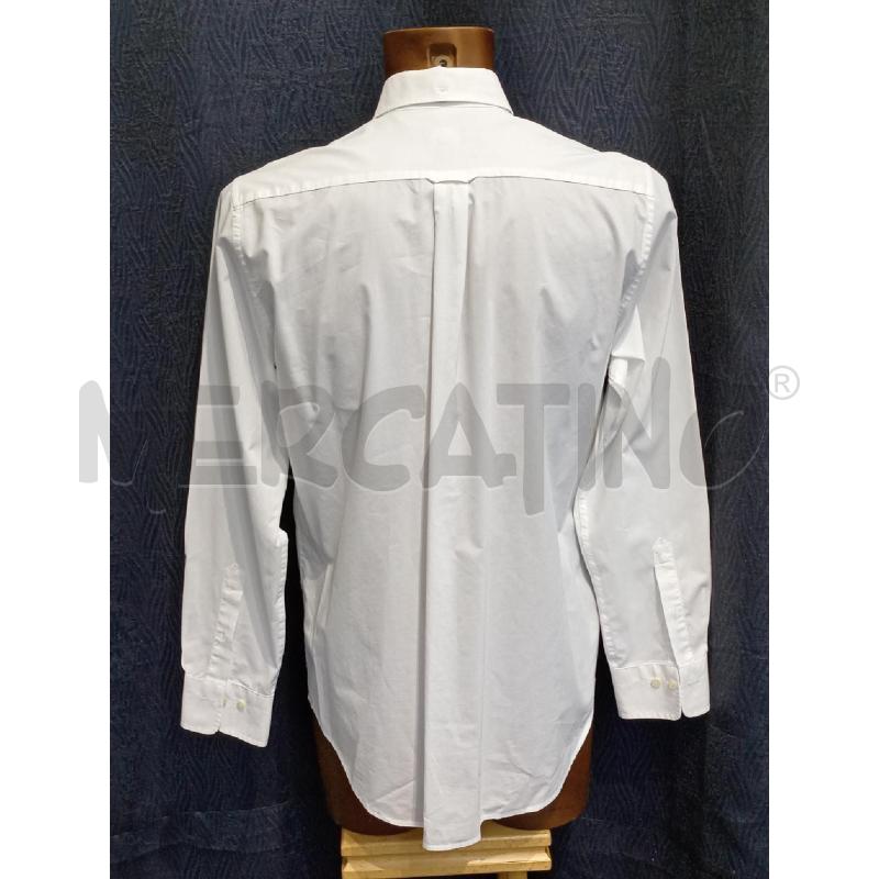 CAMICIA UOMO GANT BIANCA CON STEMMA TASCHINO  | Mercatino dell'Usato Moncalieri bengasi 2