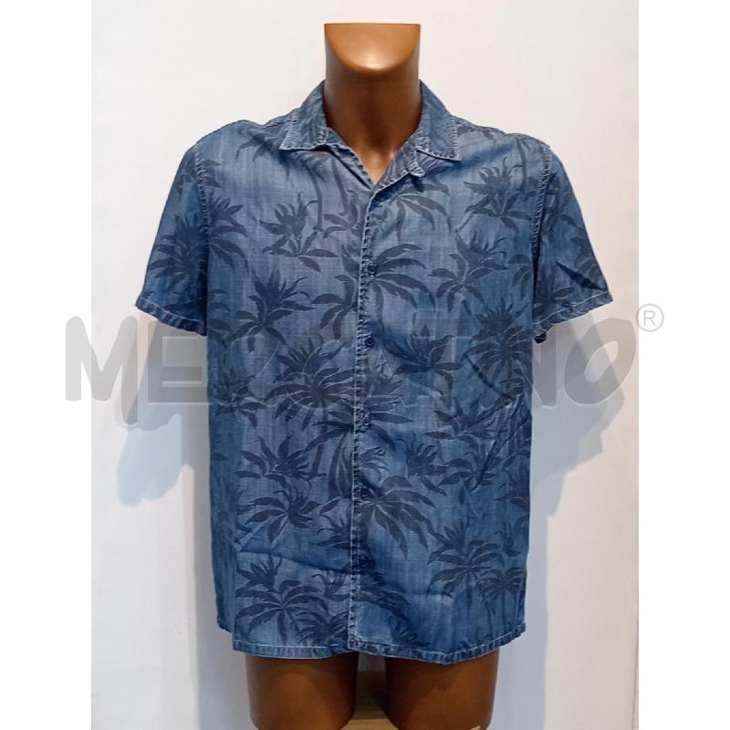 CAMICIA UOMO LTB BLU JEANS CON FOGLIE | Mercatino dell'Usato Moncalieri bengasi 1