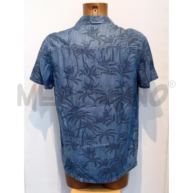 CAMICIA UOMO LTB BLU JEANS CON FOGLIE | Mercatino dell'Usato Moncalieri bengasi 2