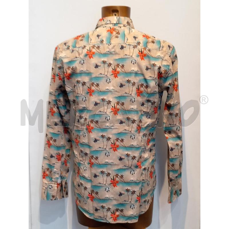 CAMICIA UOMO MITCHUMM CON STAMPA ISOLE | Mercatino dell'Usato Moncalieri bengasi 2