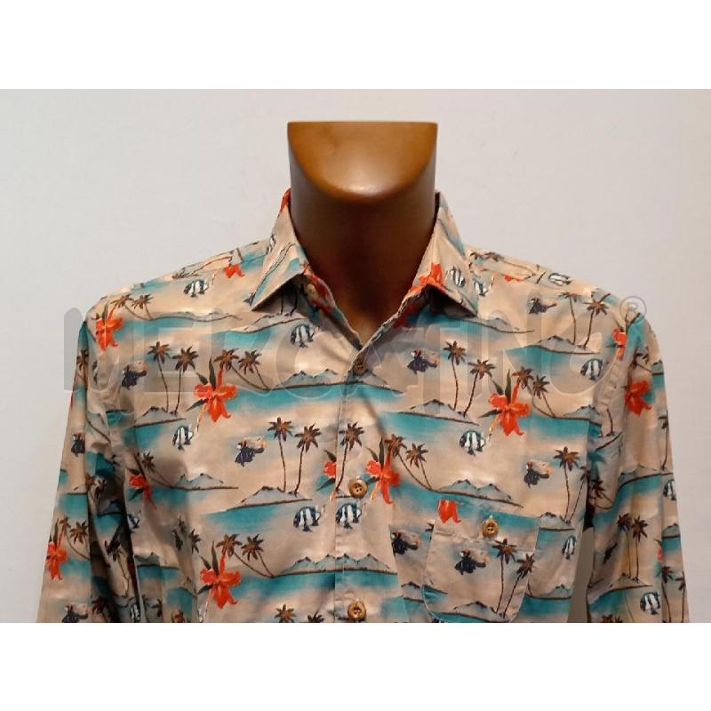 CAMICIA UOMO MITCHUMM CON STAMPA ISOLE | Mercatino dell'Usato Moncalieri bengasi 3
