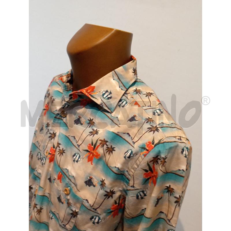 CAMICIA UOMO MITCHUMM CON STAMPA ISOLE | Mercatino dell'Usato Moncalieri bengasi 4