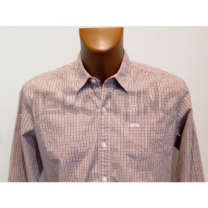 CAMICIA UOMO PEPE JEANS QUADRETTI ROSSI | Mercatino dell'Usato Moncalieri bengasi 3