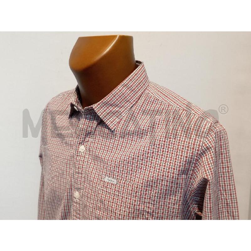 CAMICIA UOMO PEPE JEANS QUADRETTI ROSSI | Mercatino dell'Usato Moncalieri bengasi 4