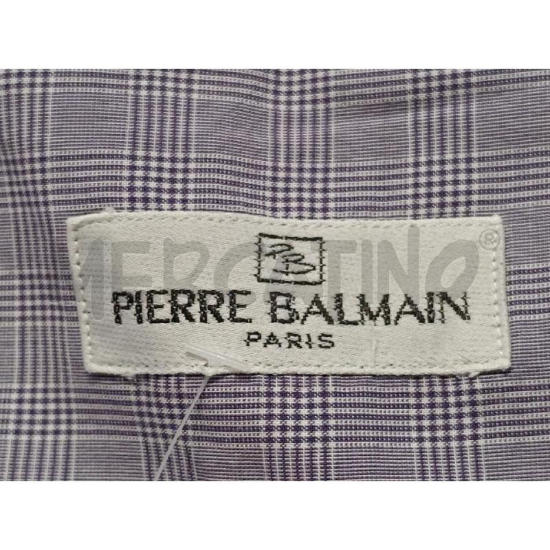 CAMICIA UOMO PIERRE BALMAIN GRIGIO QUADRETTI | Mercatino dell'Usato Moncalieri bengasi 5