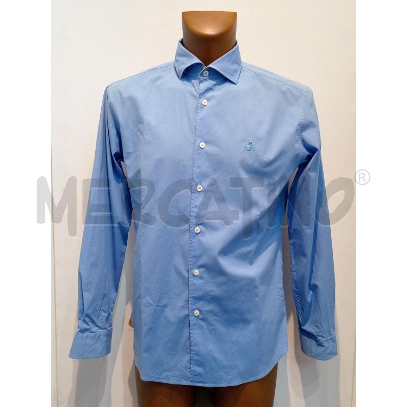 CAMICIA UOMO PRIMA CLASSE AZZURRA | Mercatino dell'Usato Moncalieri bengasi 1