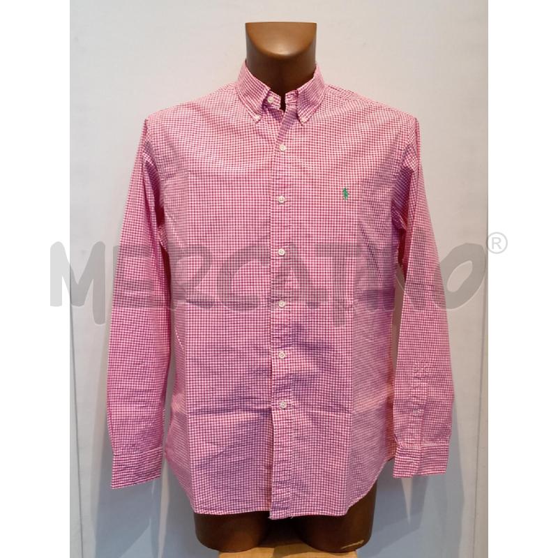 CAMICIA UOMO RALPH LAUREN ROSA QUADRETTI | Mercatino dell'Usato Moncalieri bengasi 1