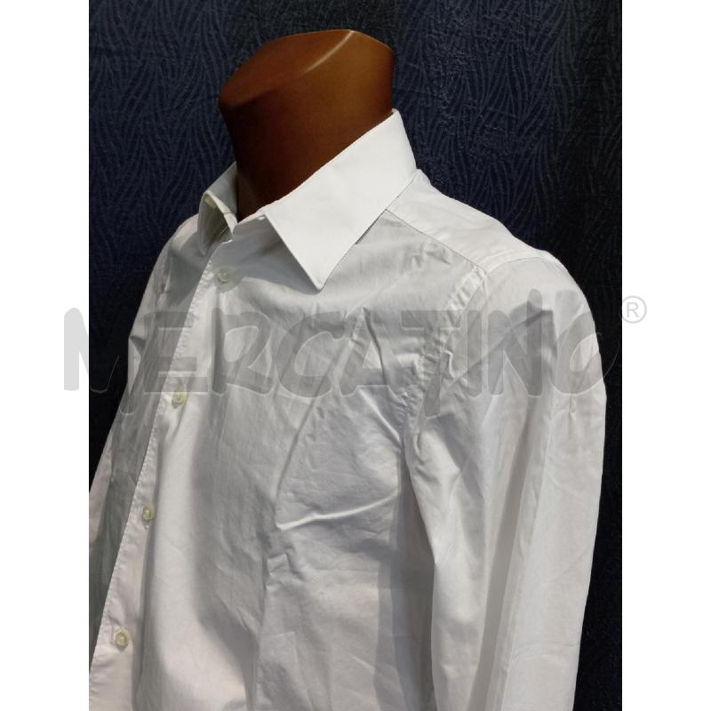 CAMICIA UOMO SARTORIA ITALIANA BIANCA  | Mercatino dell'Usato Moncalieri bengasi 3
