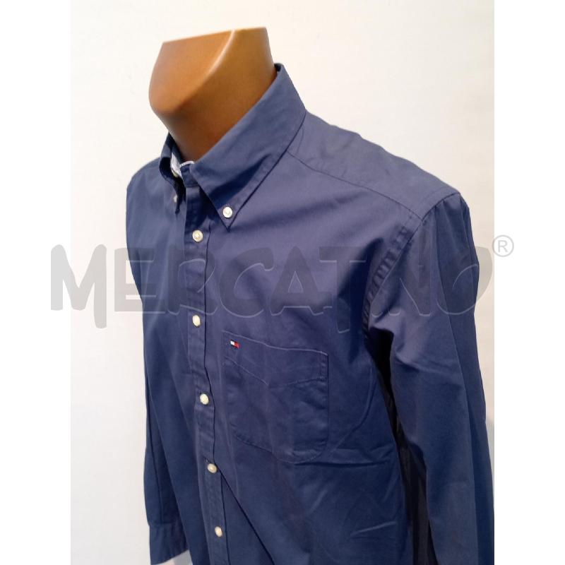 CAMICIA UOMO TOMMY HILFIGE BLU  | Mercatino dell'Usato Moncalieri bengasi 4