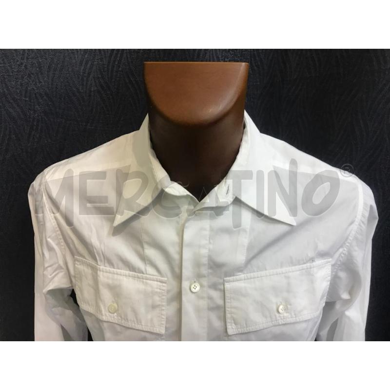 CAMICIA UOMO VERSACE BIANCA TASCHE DAVANTI | Mercatino dell'Usato Moncalieri bengasi 3