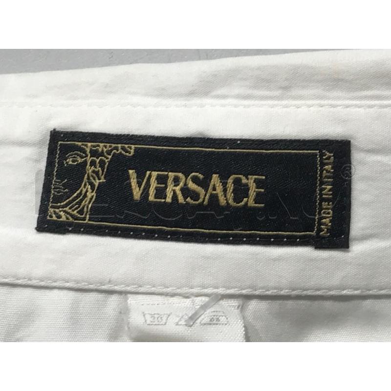CAMICIA UOMO VERSACE BIANCA TASCHE DAVANTI | Mercatino dell'Usato Moncalieri bengasi 5
