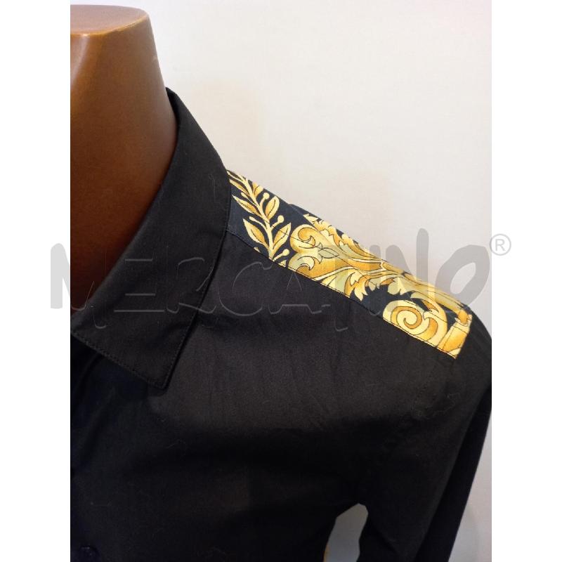 CAMICIA UOMO VERSACE NERA | Mercatino dell'Usato Moncalieri bengasi 2