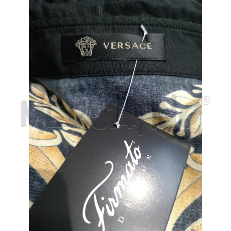 CAMICIA UOMO VERSACE NERA | Mercatino dell'Usato Moncalieri bengasi 5