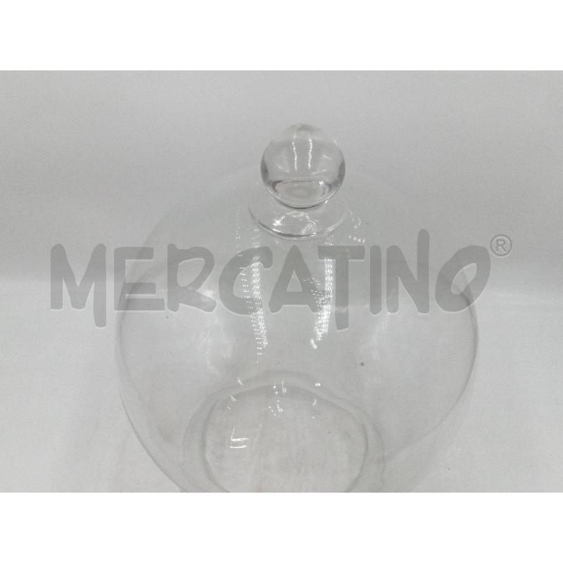 CAMPANA VETRO STILE GOCCIA FIORENTINA GRANDE H 35 CM  | Mercatino dell'Usato Moncalieri bengasi 2
