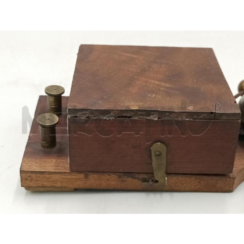 CAMPANELLO VINTAGE C/STRUTTURA LEGNO E CAMPANA METALLO | Mercatino dell'Usato Moncalieri bengasi 3