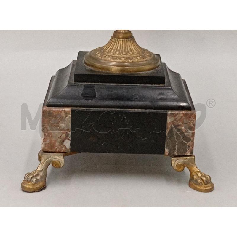 CANDELABRI PZ. 2  ORRONE BASE MARMO ALTI CM 44 | Mercatino dell'Usato Moncalieri bengasi 2