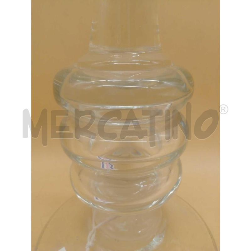 CANDELABRO VETRO H. 35 | Mercatino dell'Usato Moncalieri bengasi 3