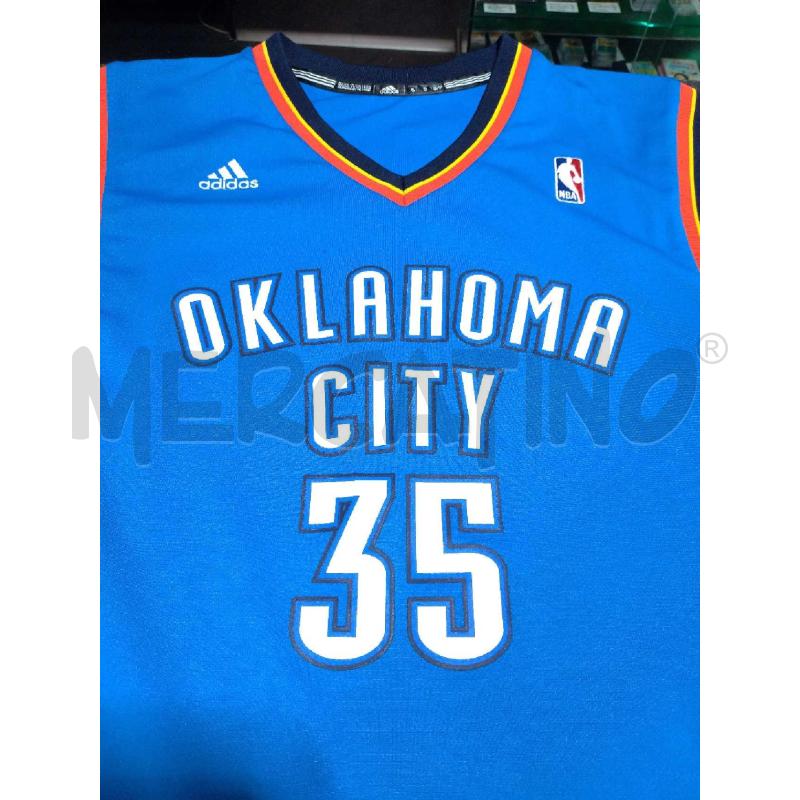 CANOTTA BASKET NBA OKLAHOMA CITY THUNDER KEVIN DURANT 35 TG S ADIDAS | Mercatino dell'Usato Moncalieri bengasi 2