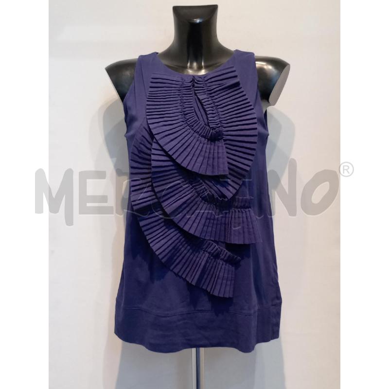 CANOTTA DONNA ALPHA STUDIO VIOLA CON ROUGES DAVANTI | Mercatino dell'Usato Moncalieri bengasi 1