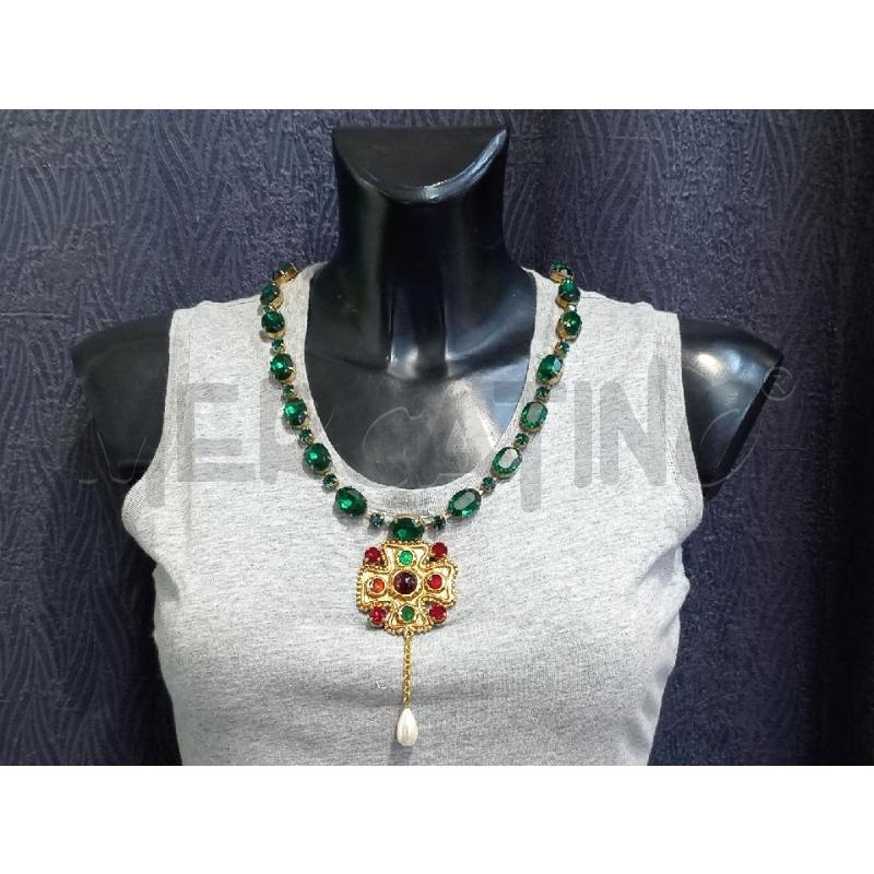 CANOTTA DONNA DOLCE & GABBANA GRIGIA CON INSERTO GIOIELLO | Mercatino dell'Usato Moncalieri bengasi 4