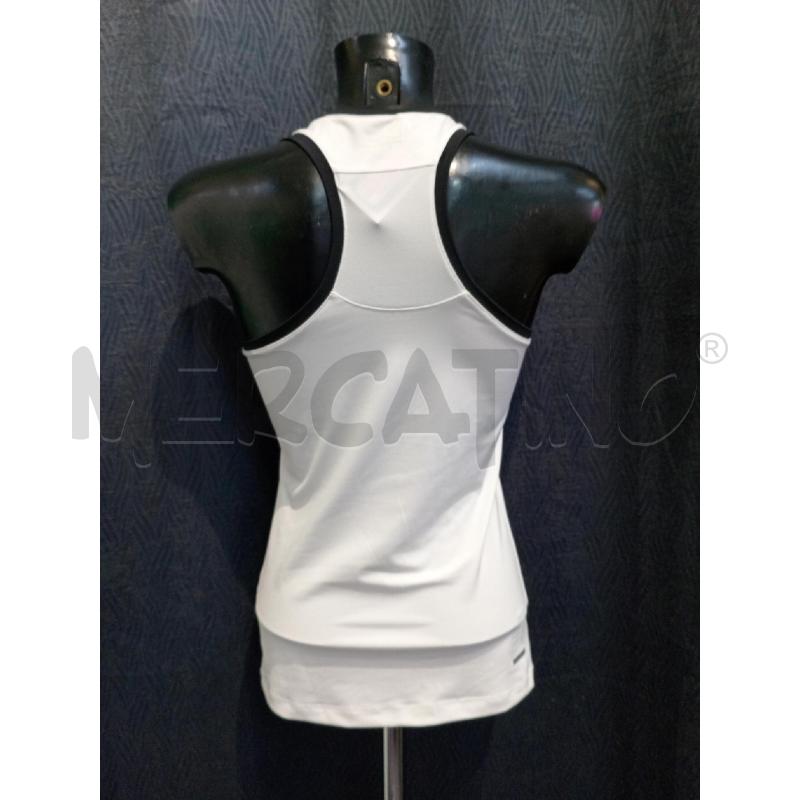 CANOTTA DONNA EMPORIO ARMANI BIANCO  | Mercatino dell'Usato Moncalieri bengasi 2