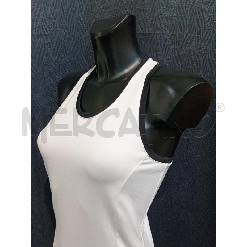 CANOTTA DONNA EMPORIO ARMANI BIANCO  | Mercatino dell'Usato Moncalieri bengasi 3