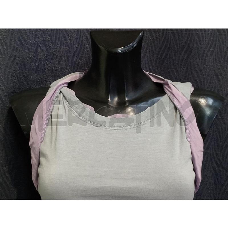 CANOTTA DONNA EMPORIO ARMANI GRIGIO ROSA | Mercatino dell'Usato Moncalieri bengasi 4