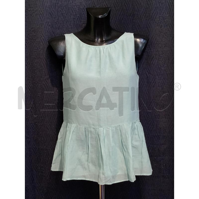 CANOTTA DONNA MARELLA AZZURRA | Mercatino dell'Usato Moncalieri bengasi 1