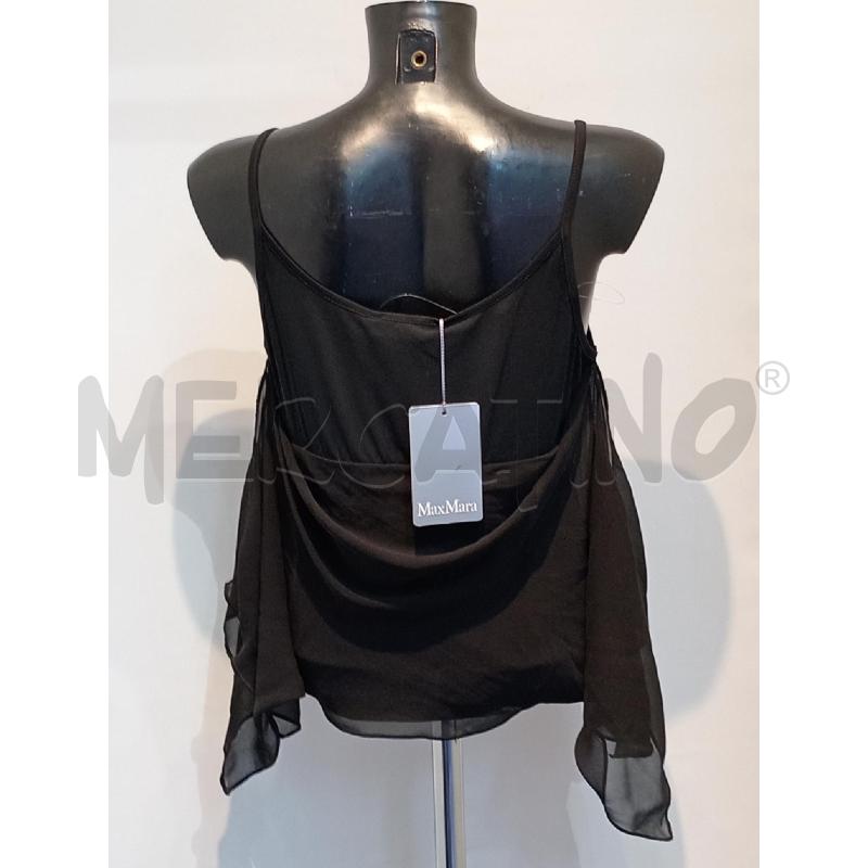 CANOTTA DONNA MAX MARA NERA TULLE | Mercatino dell'Usato Moncalieri bengasi 2