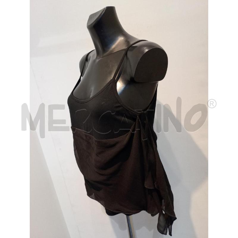 CANOTTA DONNA MAX MARA NERA TULLE | Mercatino dell'Usato Moncalieri bengasi 3