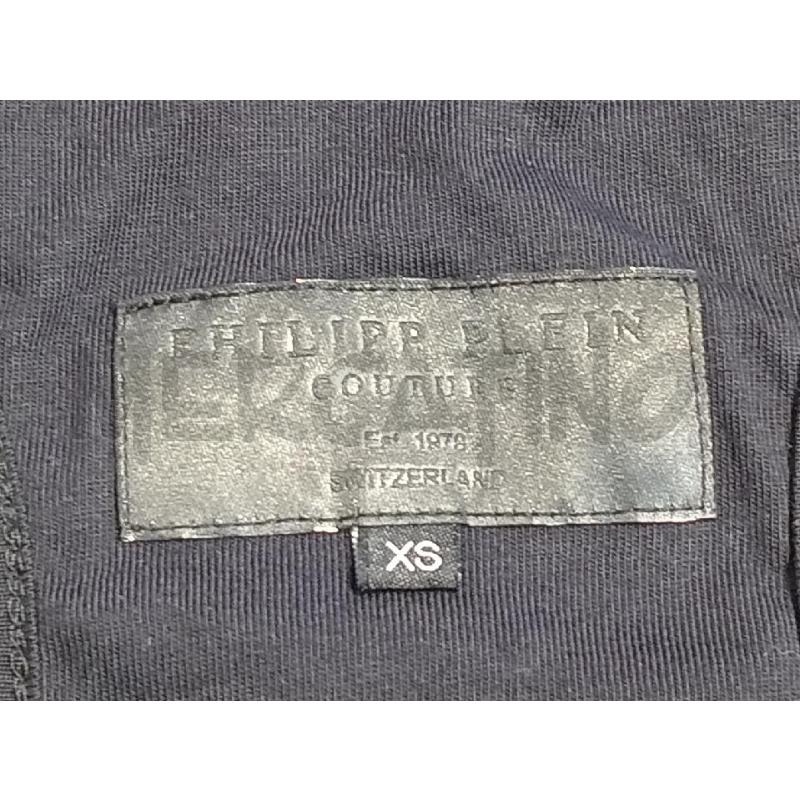 CANOTTA DONNA PHILIPP PLEIN NERA SCRITTA ROSSA DAVANTI | Mercatino dell'Usato Moncalieri bengasi 5