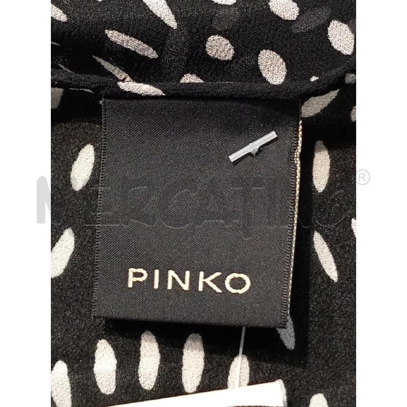 CANOTTA DONNA PINKO NERA PUNTINI BIANCHI | Mercatino dell'Usato Moncalieri bengasi 5