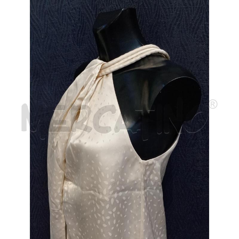 CANOTTA DONNA TOP NENETTE CREMA LUCIDA  | Mercatino dell'Usato Moncalieri bengasi 3