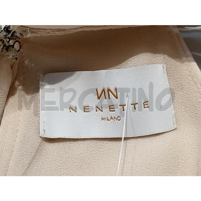 CANOTTA DONNA TOP NENETTE CREMA LUCIDA  | Mercatino dell'Usato Moncalieri bengasi 5