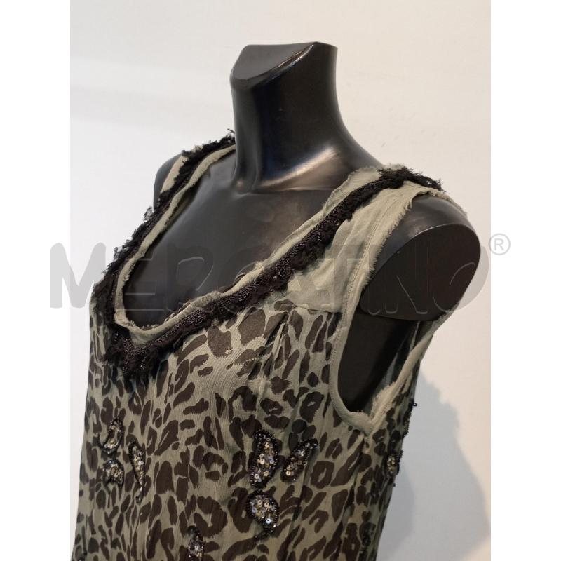 CANOTTA DONNA TWIN SET VERDE CON PAILLETTES | Mercatino dell'Usato Moncalieri bengasi 3