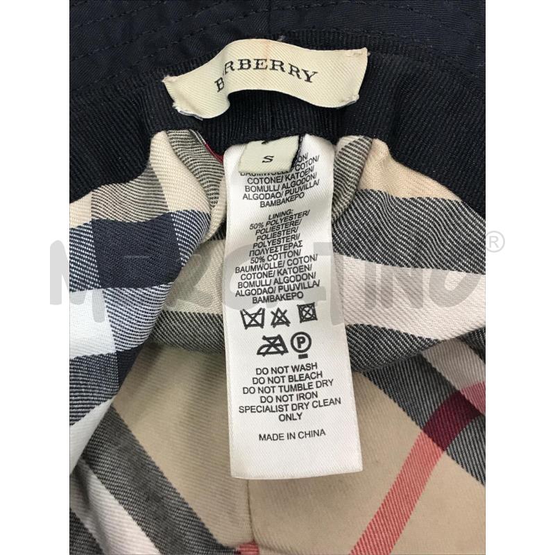 CAPPELLO BURBERRY NERO | Mercatino dell'Usato Moncalieri bengasi 5