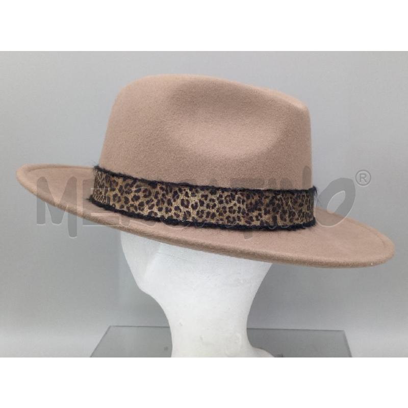 CAPPELLO DONNA BEIGE INSERTO MACULATO  | Mercatino dell'Usato Moncalieri bengasi 2