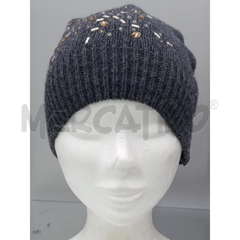 CAPPELLO DONNA ERMANNO SCERVINO GRIGIO CON INSERTI | Mercatino dell'Usato Moncalieri bengasi 2