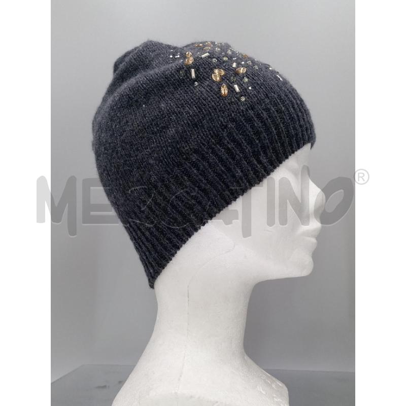 CAPPELLO DONNA ERMANNO SCERVINO GRIGIO CON INSERTI | Mercatino dell'Usato Moncalieri bengasi 5