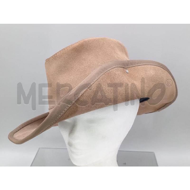 CAPPELLO HATQUARTERS   PELLE BEIGE  | Mercatino dell'Usato Moncalieri bengasi 2