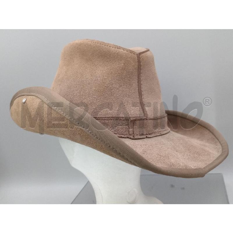 CAPPELLO HATQUARTERS   PELLE BEIGE  | Mercatino dell'Usato Moncalieri bengasi 3