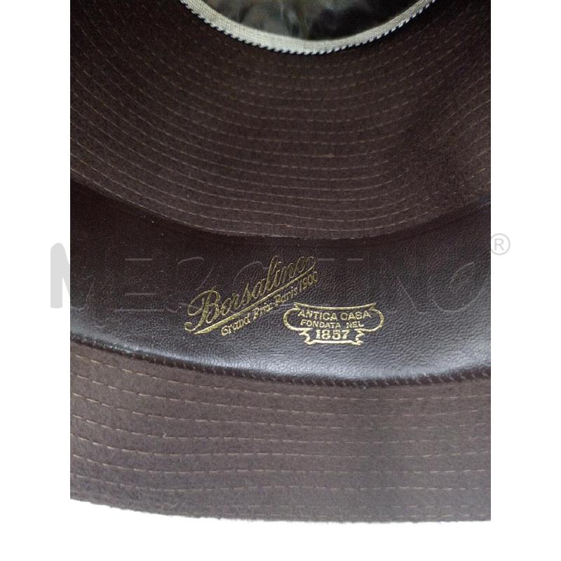 CAPPELLO UOMO BORSALINO MARRONE | Mercatino dell'Usato Moncalieri bengasi 4