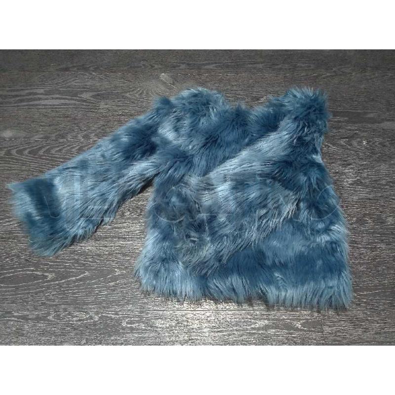 CAPPOTTO BAMBINO BYBLOS PELLICCIA SINTETICA AZZURRA | Mercatino dell'Usato Moncalieri bengasi 5